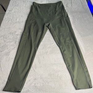 Poshdivah Olive Maternity Leggings